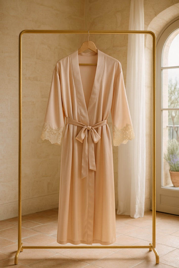 ensemble de nuit satiné