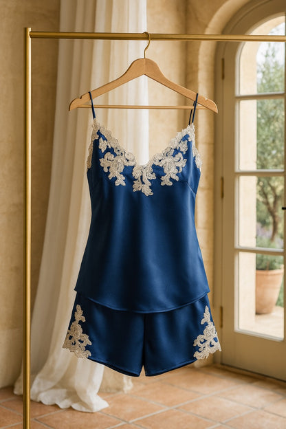 ensemble de nuit satiné