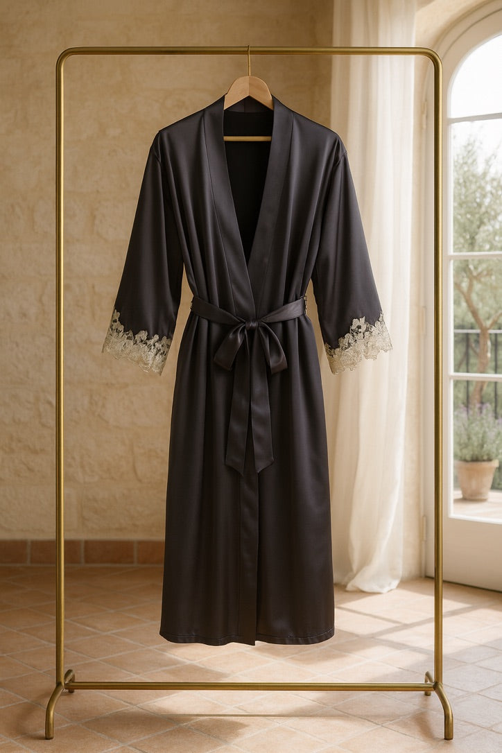 ensemble de nuit satiné