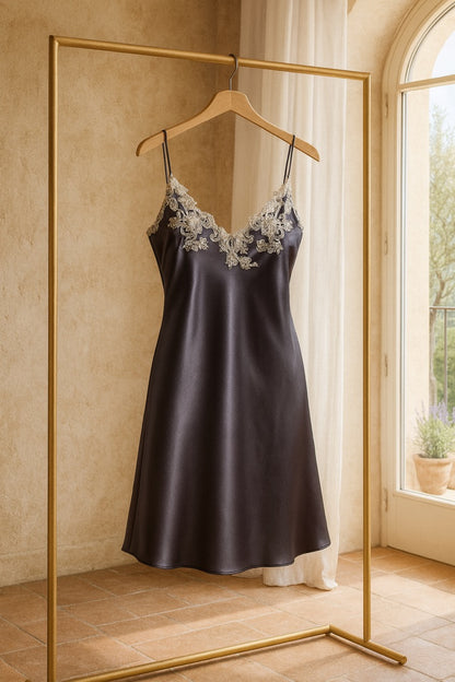 ensemble de nuit satiné