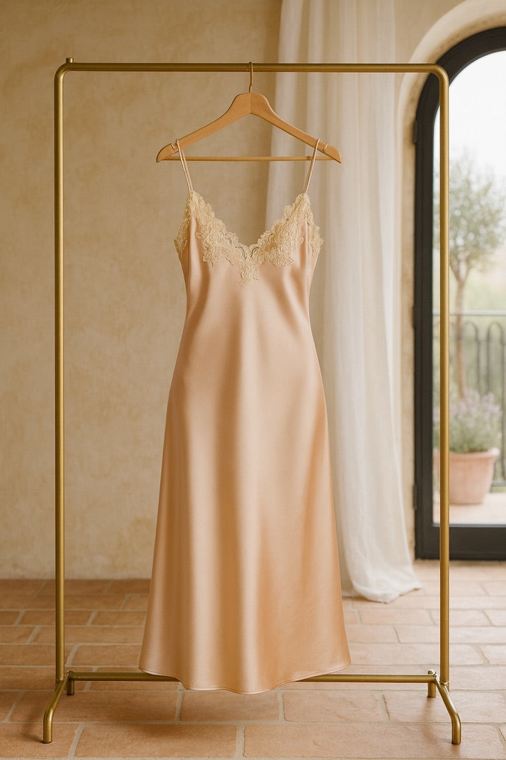 ensemble de nuit satiné