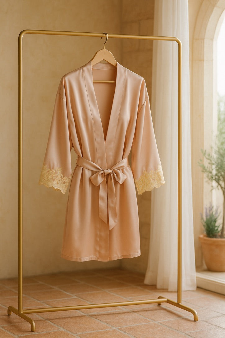 ensemble de nuit satiné