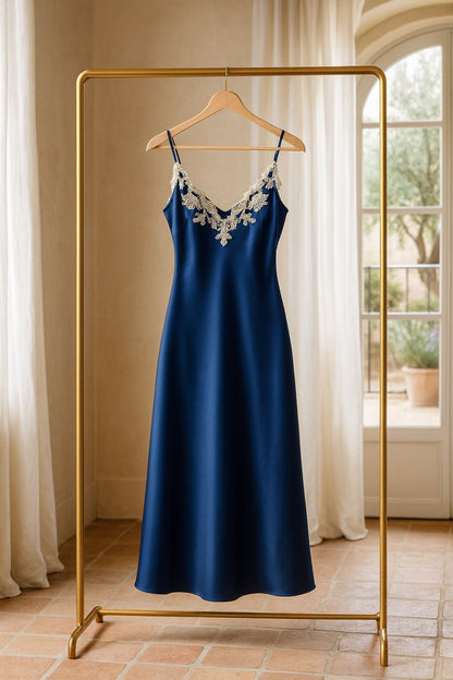 ensemble de nuit satiné