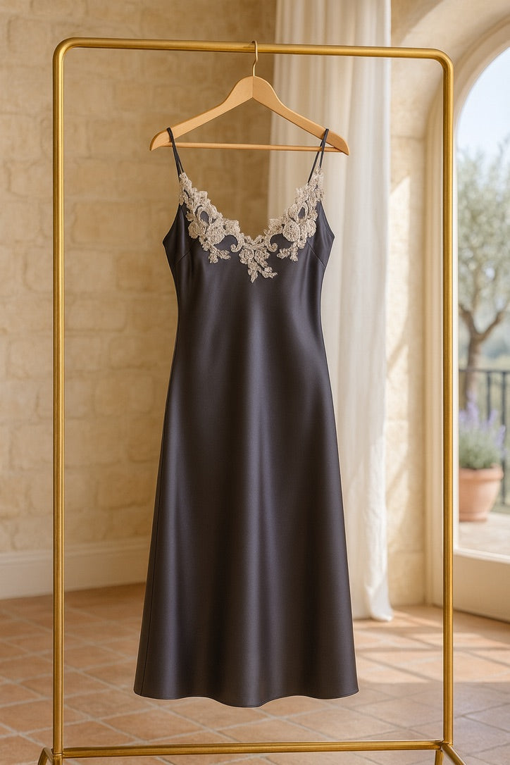 ensemble de nuit satiné