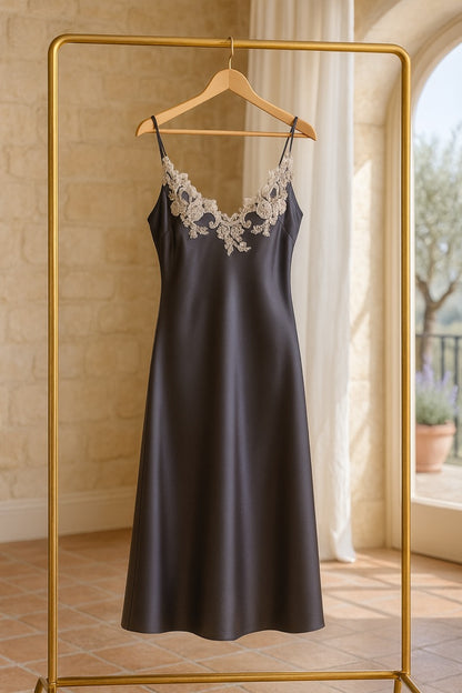 ensemble de nuit satiné